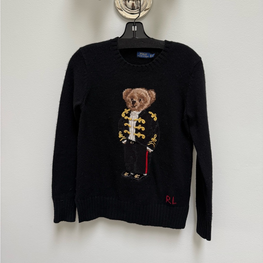Ralph Lauren Holiday Polo Bear Sweater